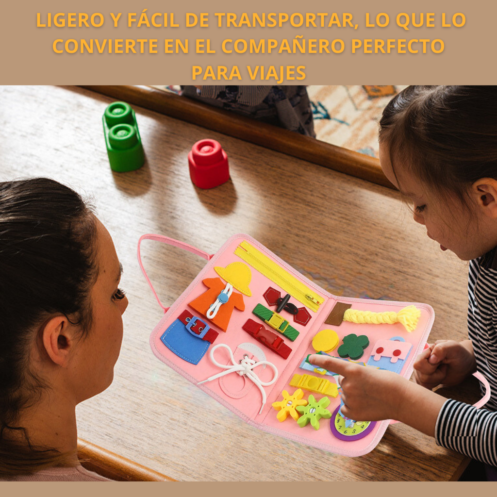 Tablero Tipo Libro Montesori