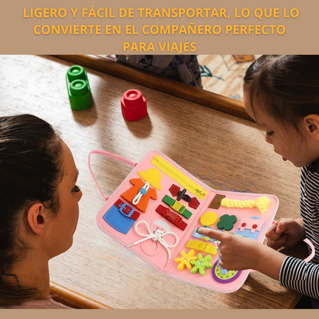 Tablero Tipo Libro Montesori